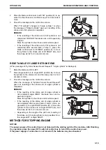 Предварительный просмотр 33 страницы Komatsu D51EXi-24 Operation & Maintenance Manual