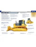 Предварительный просмотр 2 страницы Komatsu D61EX-15EO Brochure