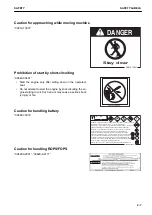 Preview for 20 page of Komatsu D61EX-24 Operation & Maintenance Manual