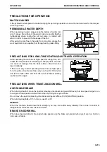 Preview for 266 page of Komatsu D61EX-24 Operation & Maintenance Manual