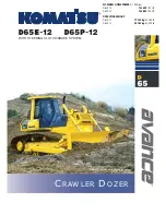 Komatsu D65E-12 - Brochure preview