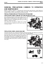 Preview for 11 page of Komatsu D65EXi-18 Operation & Maintenance Manual