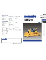 Komatsu D85EX-15EO Brochure preview