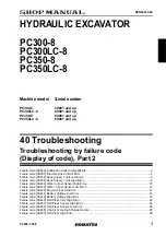 Preview for 603 page of Komatsu ecot3 PC300-8 Shop Manual