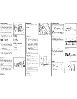 Preview for 3 page of Komatsu G300AV User Manual