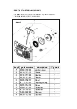 Preview for 6 page of Komatsu G451/G4500 Parts List