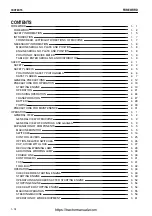 Предварительный просмотр 11 страницы Komatsu GALEO BR550JG-1 Operation & Maintenance Manual