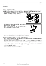 Предварительный просмотр 41 страницы Komatsu GALEO BR550JG-1 Operation & Maintenance Manual