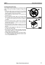 Предварительный просмотр 42 страницы Komatsu GALEO BR550JG-1 Operation & Maintenance Manual