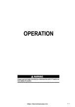 Предварительный просмотр 50 страницы Komatsu GALEO BR550JG-1 Operation & Maintenance Manual