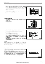 Предварительный просмотр 64 страницы Komatsu GALEO BR550JG-1 Operation & Maintenance Manual