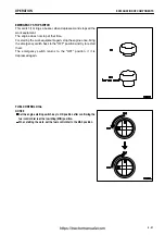 Предварительный просмотр 70 страницы Komatsu GALEO BR550JG-1 Operation & Maintenance Manual