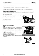 Предварительный просмотр 73 страницы Komatsu GALEO BR550JG-1 Operation & Maintenance Manual