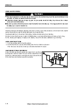 Предварительный просмотр 89 страницы Komatsu GALEO BR550JG-1 Operation & Maintenance Manual