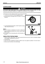 Предварительный просмотр 103 страницы Komatsu GALEO BR550JG-1 Operation & Maintenance Manual