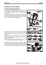 Предварительный просмотр 130 страницы Komatsu GALEO BR550JG-1 Operation & Maintenance Manual