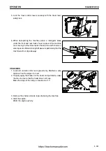 Предварительный просмотр 152 страницы Komatsu GALEO BR550JG-1 Operation & Maintenance Manual