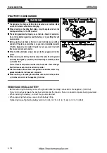 Предварительный просмотр 161 страницы Komatsu GALEO BR550JG-1 Operation & Maintenance Manual