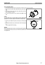 Предварительный просмотр 197 страницы Komatsu GALEO BR550JG-1 Operation & Maintenance Manual