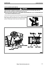 Предварительный просмотр 209 страницы Komatsu GALEO BR550JG-1 Operation & Maintenance Manual