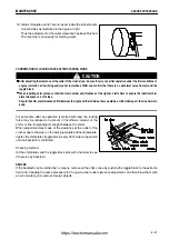 Предварительный просмотр 211 страницы Komatsu GALEO BR550JG-1 Operation & Maintenance Manual