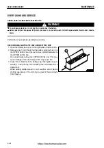 Предварительный просмотр 232 страницы Komatsu GALEO BR550JG-1 Operation & Maintenance Manual