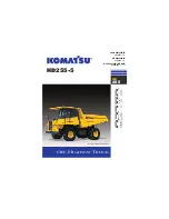 Предварительный просмотр 1 страницы Komatsu Galeo HD255-5 Brochure