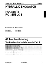 Предварительный просмотр 636 страницы Komatsu Galeo PC138US-8 Shop Manual