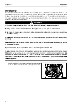 Preview for 3 page of Komatsu Galeo PC27MR-2 Operation & Maintence Manual