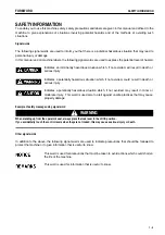 Preview for 6 page of Komatsu Galeo PC27MR-2 Operation & Maintence Manual