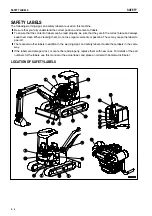 Preview for 18 page of Komatsu Galeo PC27MR-2 Operation & Maintence Manual