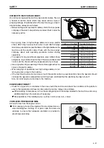 Preview for 31 page of Komatsu Galeo PC27MR-2 Operation & Maintence Manual