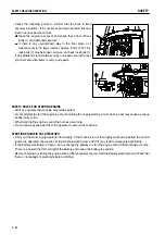 Preview for 34 page of Komatsu Galeo PC27MR-2 Operation & Maintence Manual