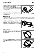 Preview for 38 page of Komatsu Galeo PC27MR-2 Operation & Maintence Manual