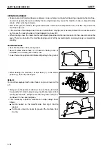 Preview for 40 page of Komatsu Galeo PC27MR-2 Operation & Maintence Manual