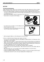 Preview for 42 page of Komatsu Galeo PC27MR-2 Operation & Maintence Manual