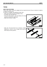 Preview for 44 page of Komatsu Galeo PC27MR-2 Operation & Maintence Manual