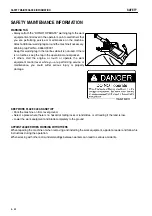 Preview for 46 page of Komatsu Galeo PC27MR-2 Operation & Maintence Manual