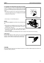 Preview for 49 page of Komatsu Galeo PC27MR-2 Operation & Maintence Manual