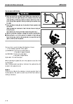 Preview for 72 page of Komatsu Galeo PC27MR-2 Operation & Maintence Manual