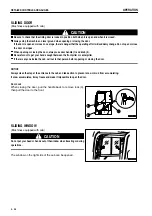 Preview for 78 page of Komatsu Galeo PC27MR-2 Operation & Maintence Manual