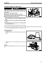 Preview for 83 page of Komatsu Galeo PC27MR-2 Operation & Maintence Manual