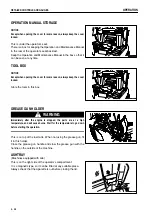 Preview for 90 page of Komatsu Galeo PC27MR-2 Operation & Maintence Manual