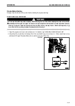 Preview for 93 page of Komatsu Galeo PC27MR-2 Operation & Maintence Manual