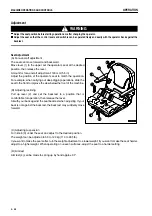 Preview for 100 page of Komatsu Galeo PC27MR-2 Operation & Maintence Manual