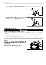 Preview for 107 page of Komatsu Galeo PC27MR-2 Operation & Maintence Manual