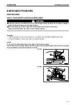 Preview for 182 page of Komatsu Galeo PC27MR-2 Operation & Maintence Manual