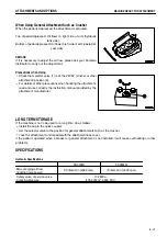 Preview for 243 page of Komatsu Galeo PC27MR-2 Operation & Maintence Manual