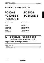 Предварительный просмотр 91 страницы Komatsu Galeo PC800-8 Shop Manual