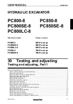 Предварительный просмотр 325 страницы Komatsu Galeo PC800-8 Shop Manual